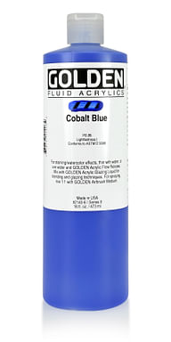 Cobalt Blue (16oz Fluid Acrylic)