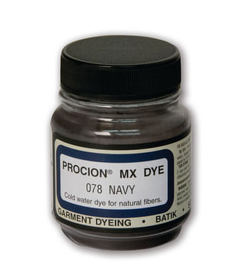 2/3oz Navy Procion MX Dye @ Raw Materials Art Supplies