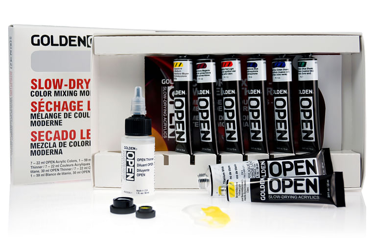 8-color 22ml Modern Theory OPEN Acrylics Mixing Set