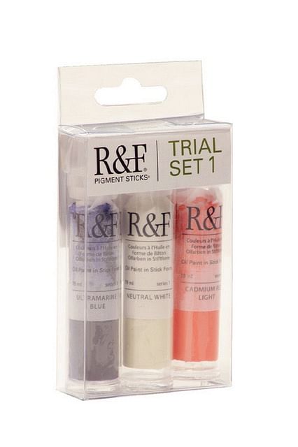 3-color 19ml Trial Set 1 Pigment Stick Set