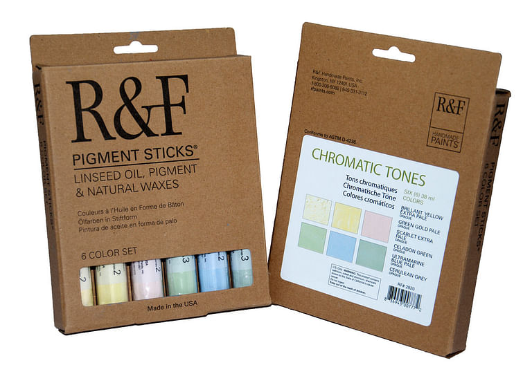 6-color 38ml Chromatic Tones Pigment Stick Set