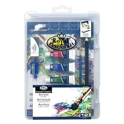 Essentials Clearview Acrylic Art Set