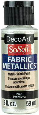 SoSoft Metallic Fabric Paint - DecoArt Acrylic Paint and Art Supplies