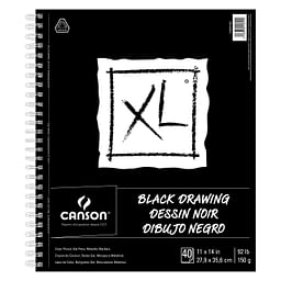 XL Black Drawing Pads