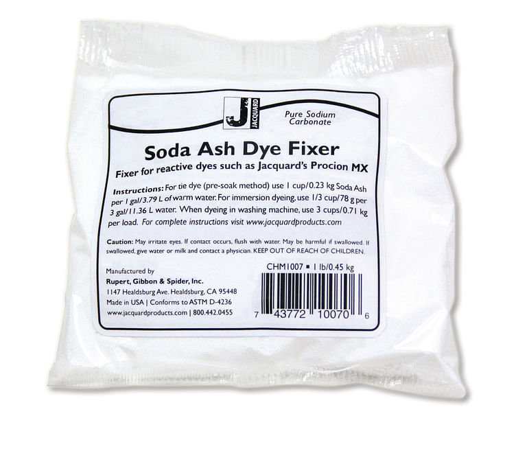 Soda Ash Dye Fixer