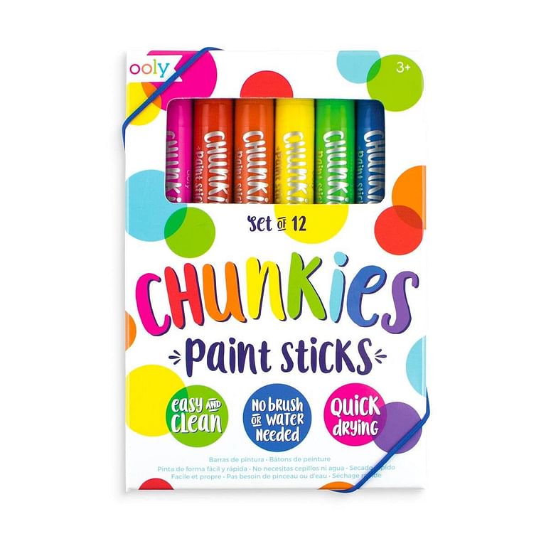 12-color Chunkies Paint Stick Set
