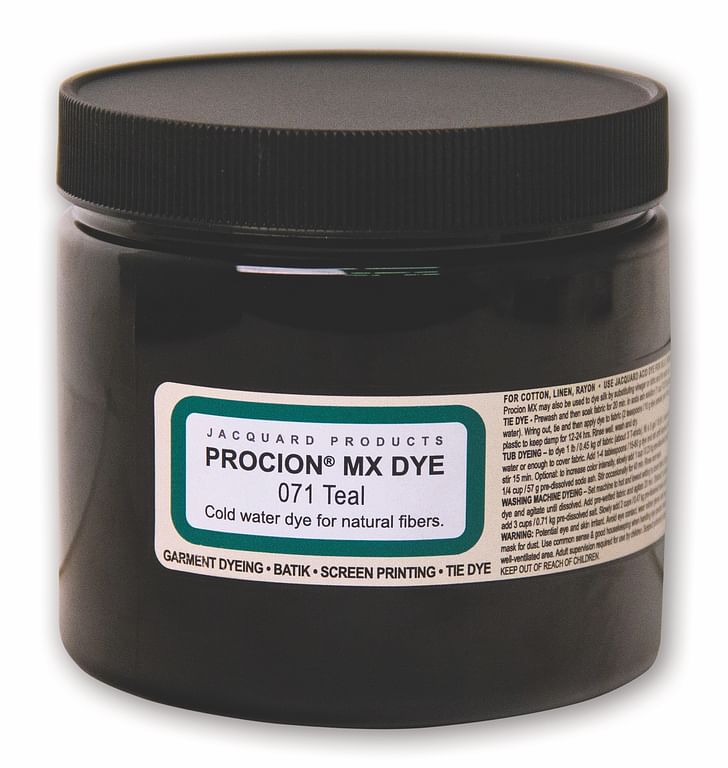 8oz Teal Procion MX Dye