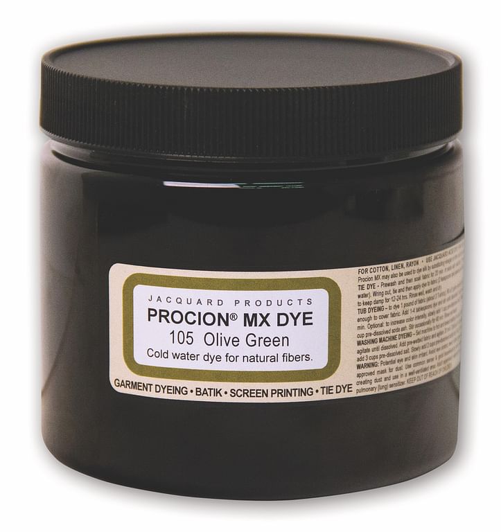 8oz Olive Green Procion MX Dye