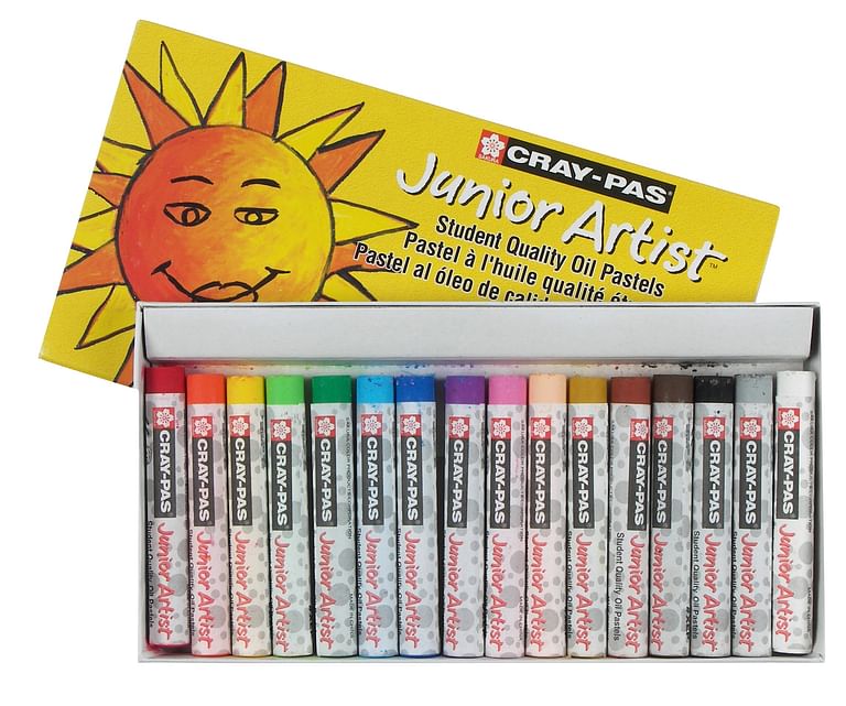 16-color Cray-Pas Junior Artist Oil Pastels