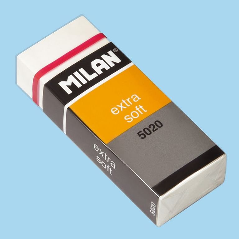 Extra-soft White Plastic Eraser 5020