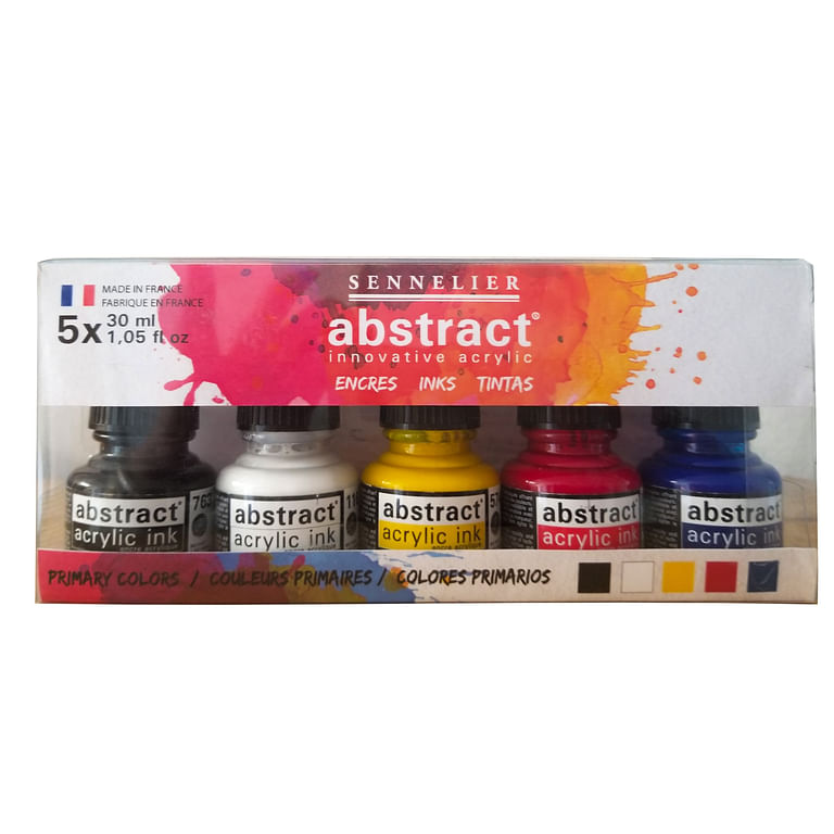 5-color 30ml Abstract Acrylic Ink Set