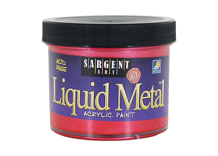 4oz Red Liquid Metal