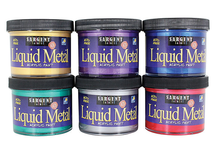 Liquid Metals Acrylic Paint