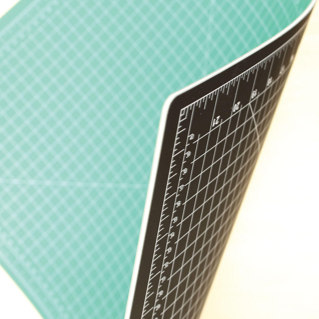 36 x 48 Green/Black Cutting Mat @ Raw Materials Art Supplies