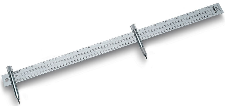 18in Ruler Compass