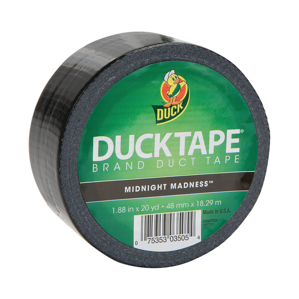 1.88 x 20 yd. Midnight Madness Duct Tape @ Raw Materials Art Supplies