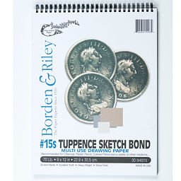 #15 Tuppence Sketch Bond Pads