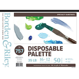 #757 Disposable Palette Paper Pads