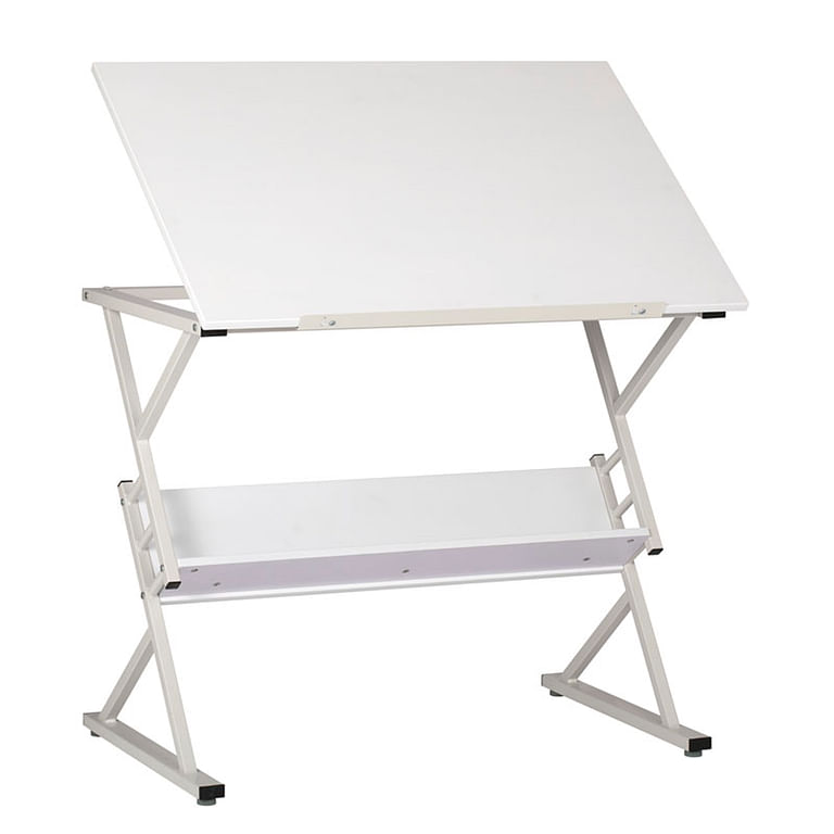 White Prime Drawing Table