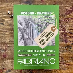 Eco White Drawing Pads