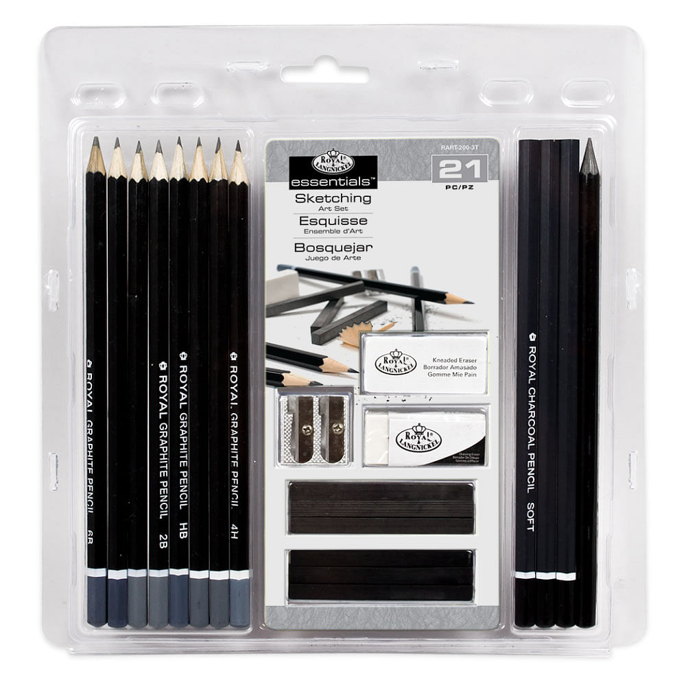 Mua Royal & Langnickel Essentials Sketching Pencil Set, 12-Piece (2) trên  Amazon Mỹ chính hãng 2023 | Giaonhan247