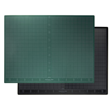 18 x 24 Green/Black Cutting Mat @ Raw Materials Art Supplies