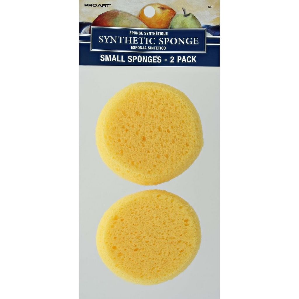 Synthetic Sponges (Pack of 2) @ Raw Materials Art Supplies