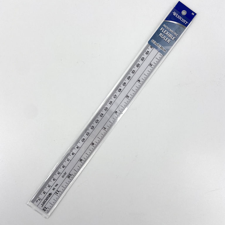 12in/Metric Flexible Ruler
