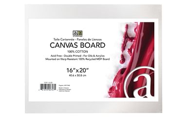 Canvas Textured Board @ Raw Materials Art Supplies