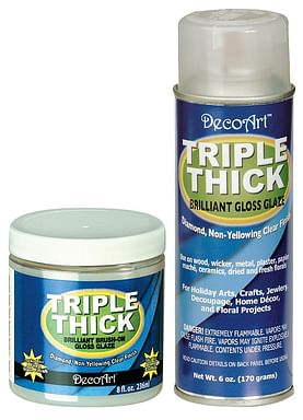 Decoart Triple Thick Glaze - 2-ounce - Gloss Bottle - Craft Warehouse