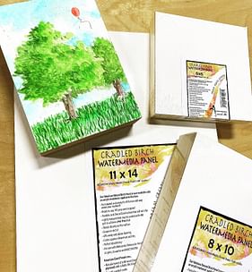 40% off Watermedia Cradled Birch Panels