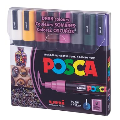 uni POSCA PC 3M Water Based Paint Markers Reversible Fine Tip