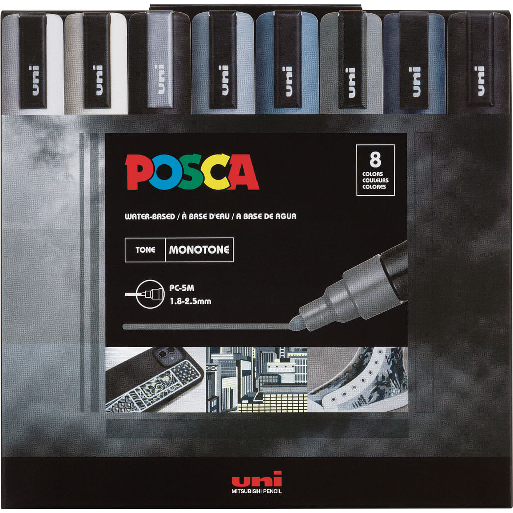 Posca Paint Marker Set PC-5M 16 Medium Free Shipping